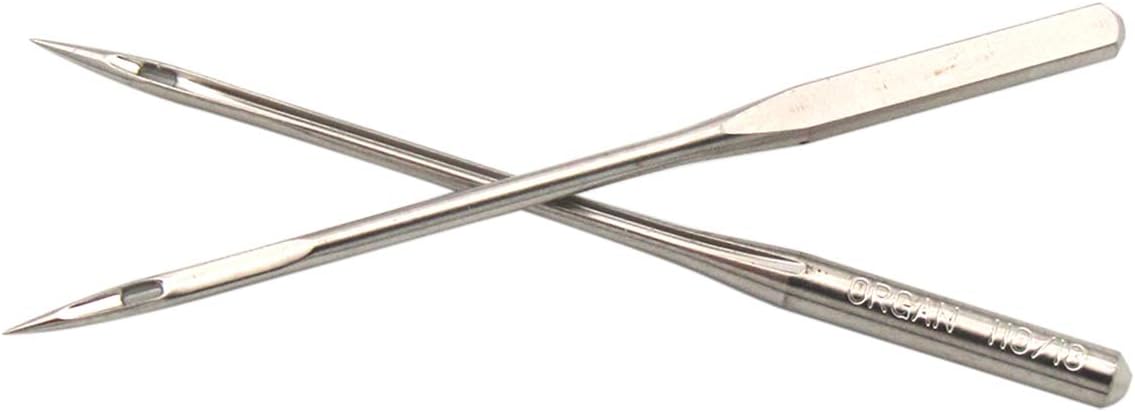 Sewing Needles - CKPSMS Clear Plastic Box, Compatible with Singer, Pfaff, RICCAR, Brother Brands (Organ-HAX1#9#11#12#14#16#18, 60PCS) - Image 5