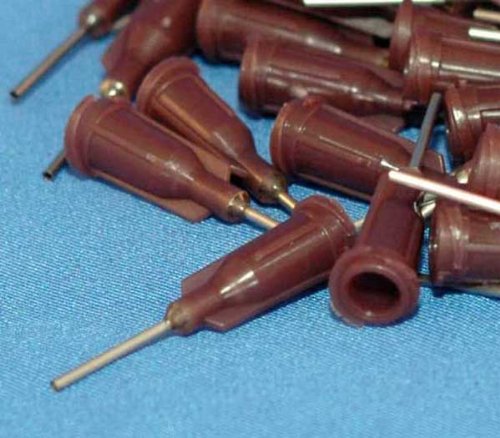 Blunt Tip Dispensing Fill Needle 19ga x 1/2" Brown 50 pcs
