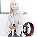 Vati Watch Sport Loop Band, Adjustable Closure Wrist Strap Lightweight Breathable Nylon Replacement Band for Apple Watch Nike+, Series 3/2/1, Sport, Edition (38MM, Bright Crimson/Black)