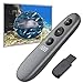 Presentation Remote, Doosl Digital Highlighting Wireless Presenter Clicker Magnify Pointer Digital Laser Pointer Mouse with LCD Timer，Clicker for Laptop presentations