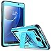 Galaxy Tab A 7.0 Case, [Heavy Duty] i-Blason Samsung Galaxy Tab A 7 2016 Armorbox [Dual Layer] Hybrid Full-body Protective Kickstand Case with Front Cover and Built-in Screen Protector (Blue)