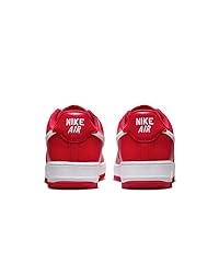 NIKE Men's Court Vision Low Sneaker, University Red