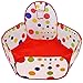 Dreampark Kids Ball Pit Playpen Ball Tent with Basketball Hoop and Zippered Storage Bag for Toddlers, 3.93 ft/120cm (Balls not Included)