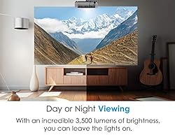 Optoma UHD52ALV Voice Assistant-Compatible DLP