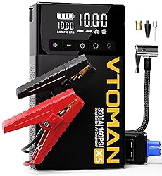 VTOMAN X5 Jump Starter with Air Compressor, 3500A