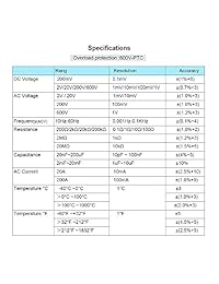 Medidor de pinzas de corriente UNI T UT210