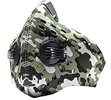 ECO-GEAR Anti Pollution Face Mask with Military