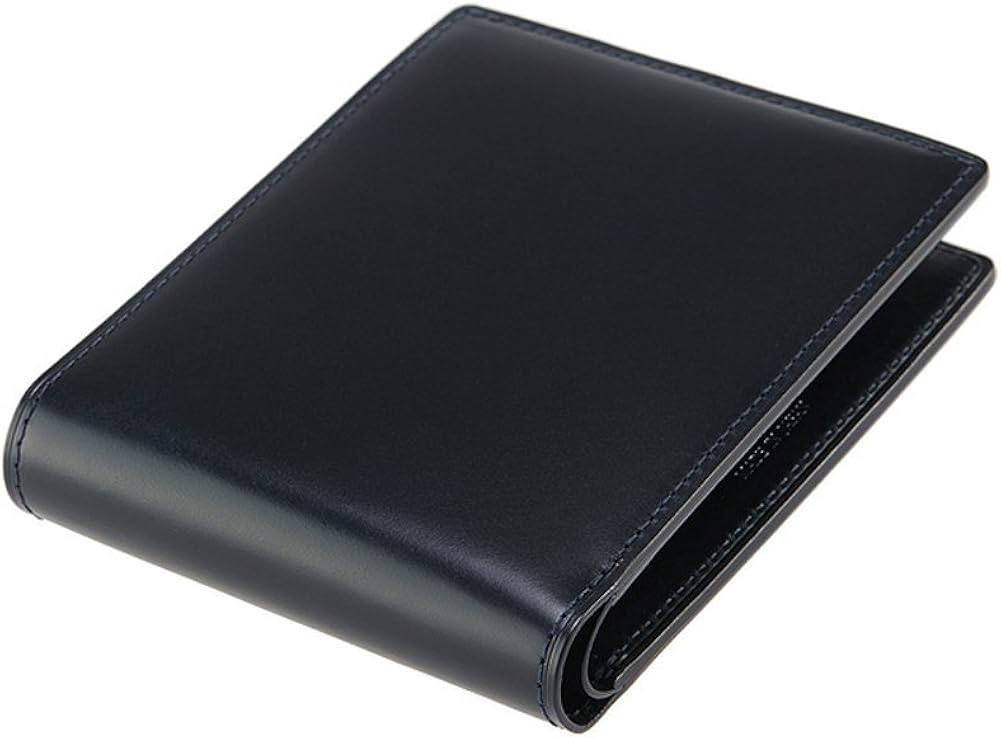 Amazon キプリス 二つ折り財布 カード札入 小銭入れなし オイルシェルコードバン リンピッドカーフ 5302 ﾈｲﾋﾞｰ Cypris キプリス 財布