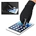 Vbiger Outdoor Cycling Driving Warm Touchscreen Gloves (Black 2, L)