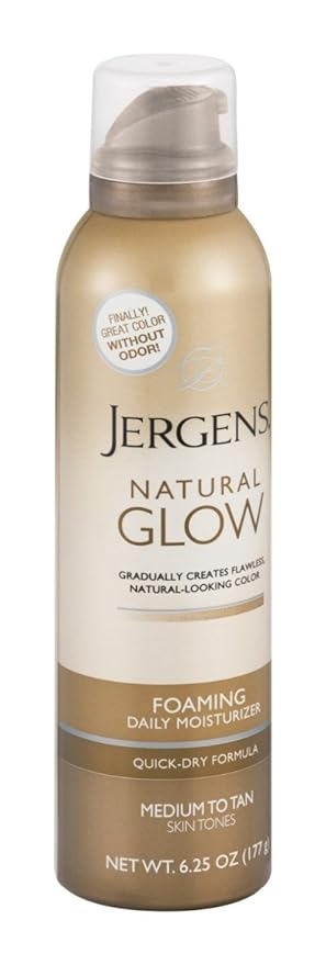 jergens foaming daily moisturizer