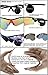 DUCO Polarized Sports Cycling Sunglasses for Men with 5 Interchangeable Lenses for Running Golf Fishing Hiking Baseball