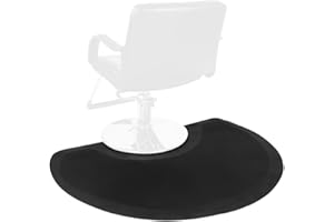 OmySalon 1/2'' Thick Anti Fatigue Mat for Hairstylist Standing, 3'x4' Barber Floor Matt Under Salon Chair, Hair Cutting Hairdressing Equipment