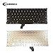SUNMALL Replacement Keyboard Without Backlit and Frame Compatible with Apple MacBook Pro A1502 13