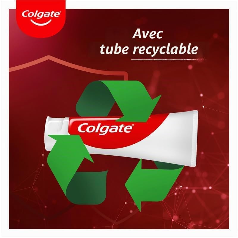 Prophylaxie active originale totale Dentifrice 2x75ml | Combat les principales causes* des problèmes de santé bucco-dentaire | Protection antibactérienne 24h | Prouvé cliniquement