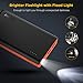 EasyAcc Portable Charger 13000mAh Power Bank 4.8A Dual USB Output External Battery Pack 2-Port Input Fast Recharge Phone Charger for Andriod, iPhone X 8 7, Galaxy S8 S7 Smartphones and More