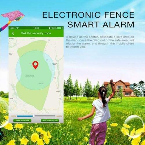 Smart Watch for Kids-ZEERKEER GPS Tracker Smart Watch Pedometer with SOS Call Anti-Lost Alarm Remote Monitor GPS/LBS Locator Smart Bracelet Best Gift for Girls Children boy (Q50)
