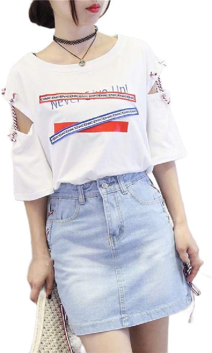 tee shirt a lacet femme