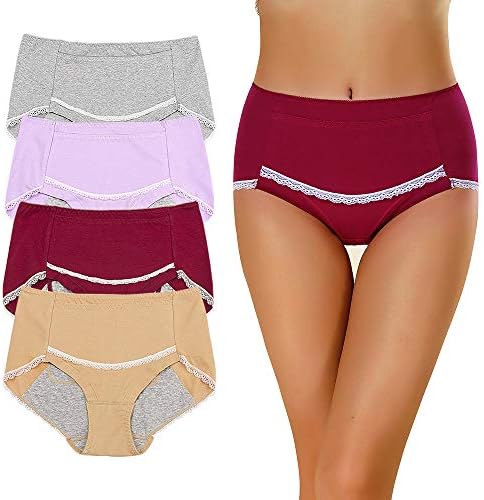 Multipack Womens Underwear Menstrual Period Briefs Leak Proof Protective Pants Incontinence Postpartum Cotton Knickers
