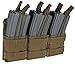 CONDOR Tactical Triple Stacker Open-Top Mag Pouch - Brown primary
