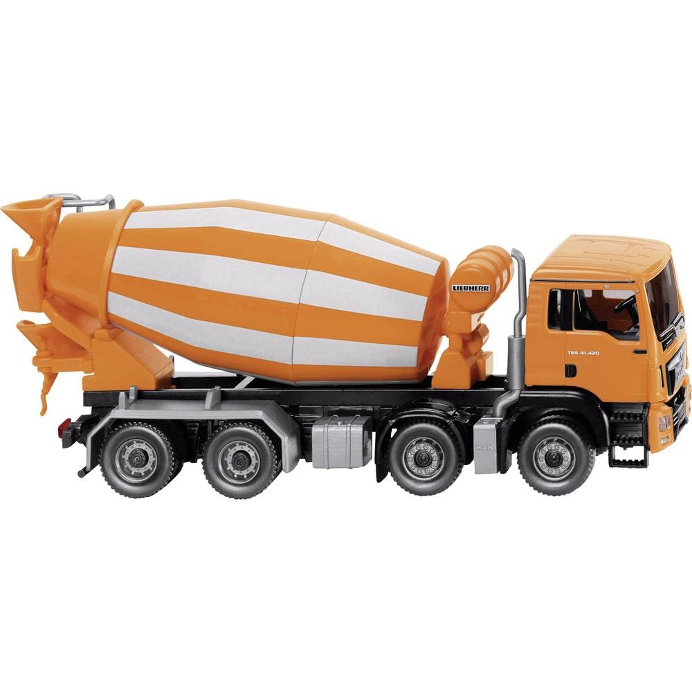 Wiking H0 WI Fahrmischer (MAN TGS/Liebherr) or