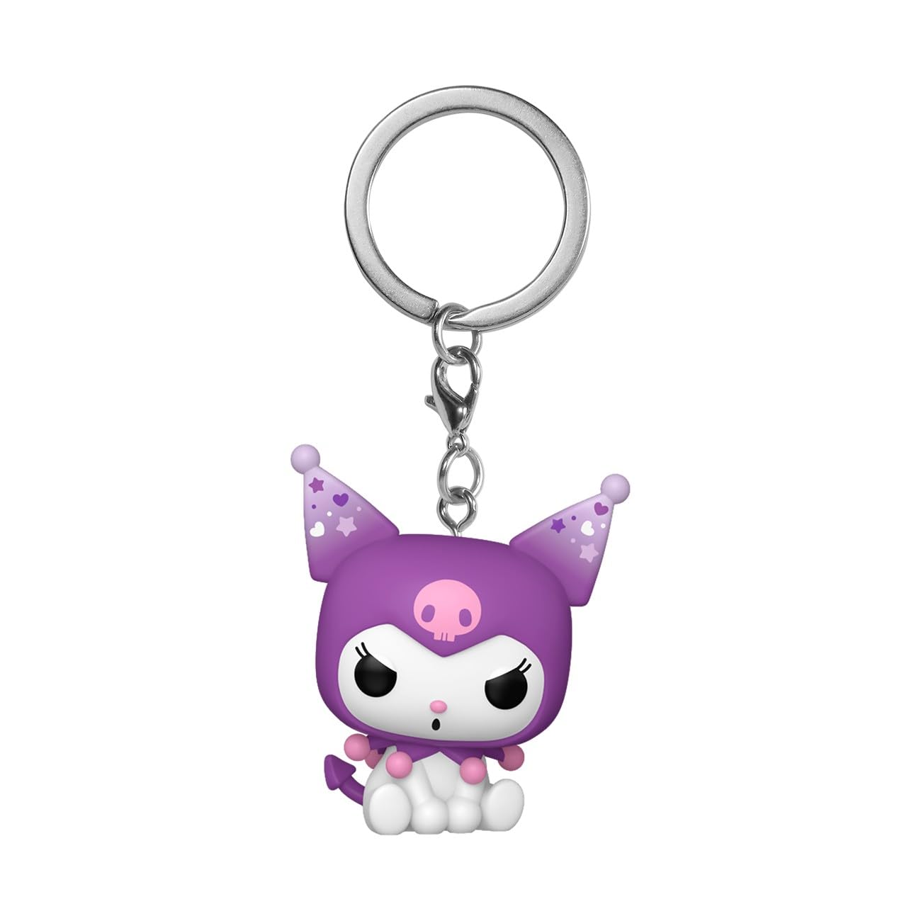 Funko Pop! Keychain: Hello Kitty - Kuromi - Novelty Keyring - Collectable Mini Figure - Stocking Filler - Gift Idea - Official Merchandise - Anime Fans - Backpack Decor