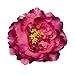 RoyaLily 4.7'' Poney Flower Wedding Hair Accessories Festival Hair Clips and Pin Party Brooch (Fuchsia Purple)