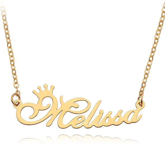 Nameplate Necklace Made 