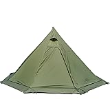 4 Persons 5lb Lightweight Tipi Hot Tent with Stove