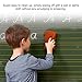 [20-Count] Chalkboard Chalk, PENNX Non-Toxic Dustless 12 White Chalk and 8 Colored Chalk (4 Colors, 2 of Each) with 2 free chalk holders for School and Office Use
