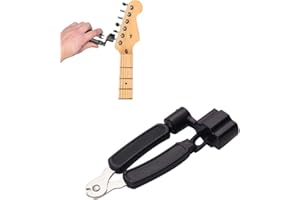 Guitar String Winder Cutter and Bridge Pin Puller,3-in-1 Multifunctional Guitar String Cutter,Guitar String Tool Guitar Bridg
