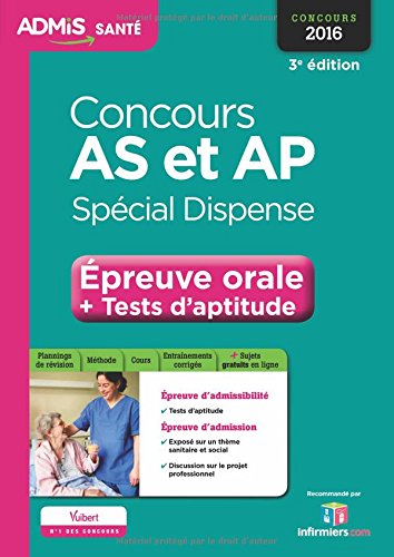 Concours AS et AP, spécial dispense