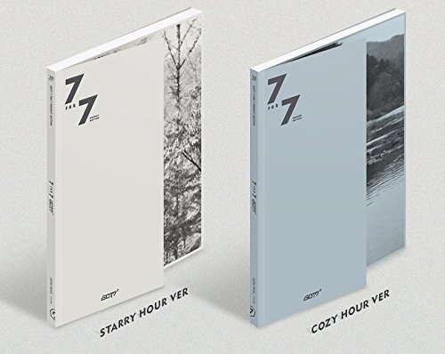 GOT7 - 7 for 7 PRESENT EDITION [Starry Hour+Cozy Hour ver. SET] 2CD+3Photocards+2Folded Poster+Extra Photocards Set
