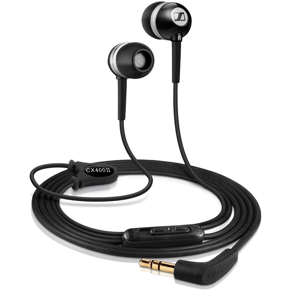 Photo 1 of Sennheiser CX 400-II Precision Ear-Canal Phones with Bass-Driven Stereo Sound (Black)