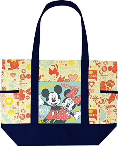 Amazon 山二 Yamani ディズニー 保冷バッグ トート型 ミッキー ミニー H35 5 W50 D15cm 9534 山二 Yamani ショッピングバッグ キャリー 通販