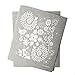 sweetgum Swedish Dishcloth, Small White Bunny, Eco-Friendly, Set of 2, Gray/White