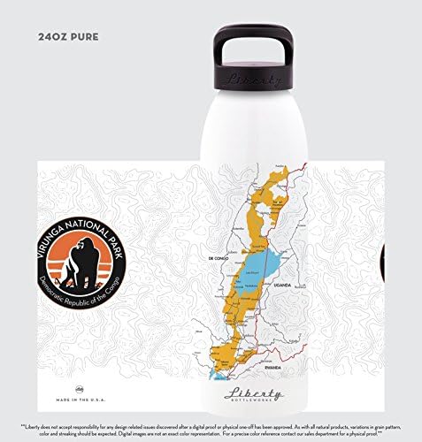 Official Virunga National Park Water Bottle