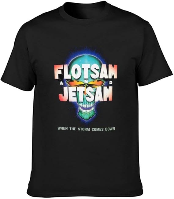 Flotsam and Jetsam When The Storm Comes Down T Shirt Black XXL Amazon