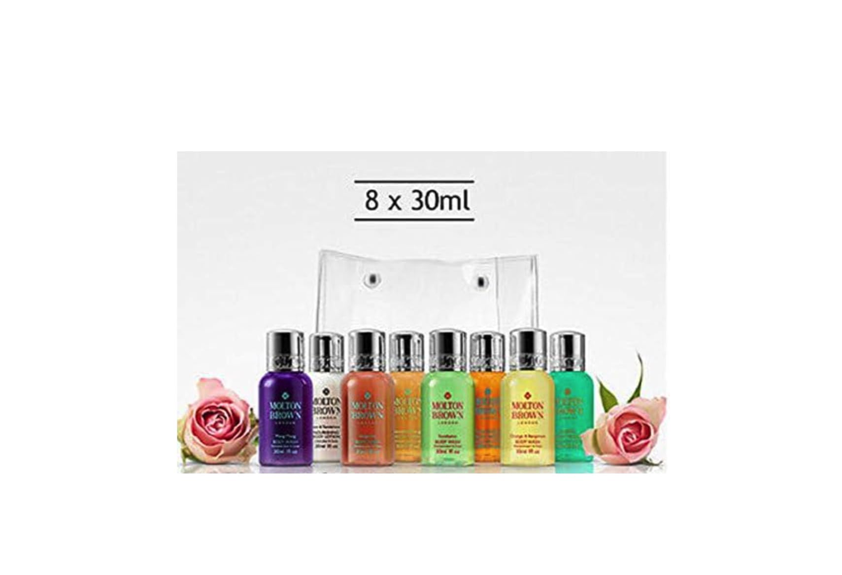 MB Travel Size Gift Set 8 x 30ml Selection of Toiletries