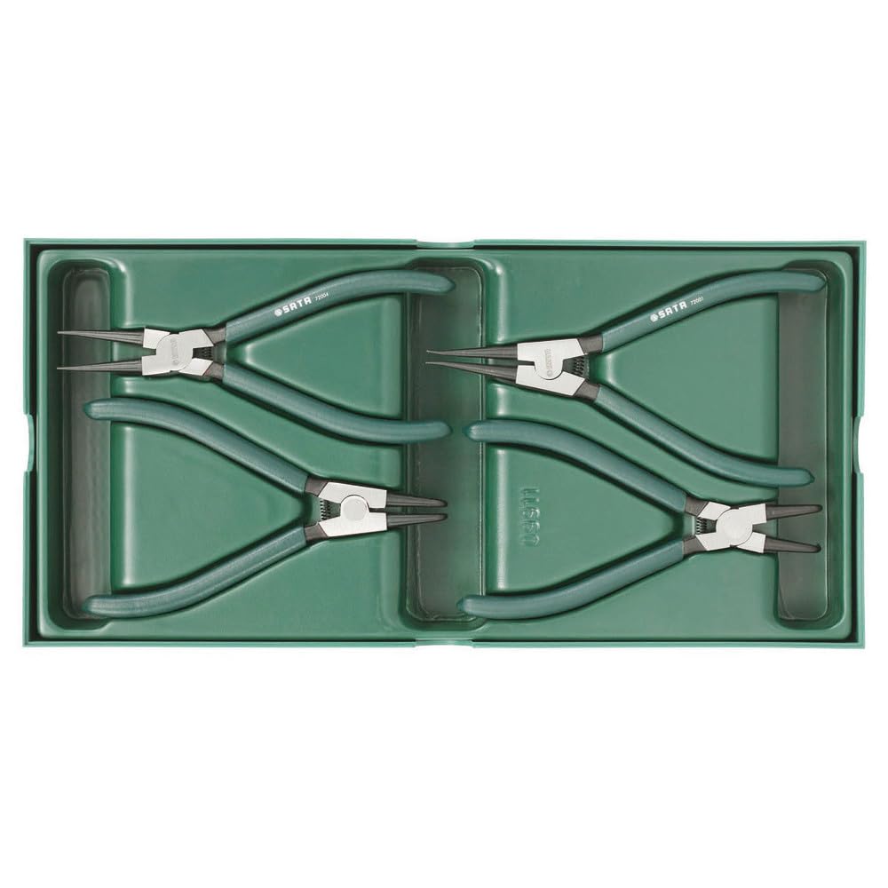 SATA ST09911SJ 4 Pieces Snap Ring Pliers Tray Set