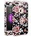 XIQI Compatible with Samsung Galaxy S22 Ultra Case, Marble Pattern Design Heavy Duty 3 in 1 Sturdy Hybrid Hard Bumper PC & Soft Silicone Rubber Cover