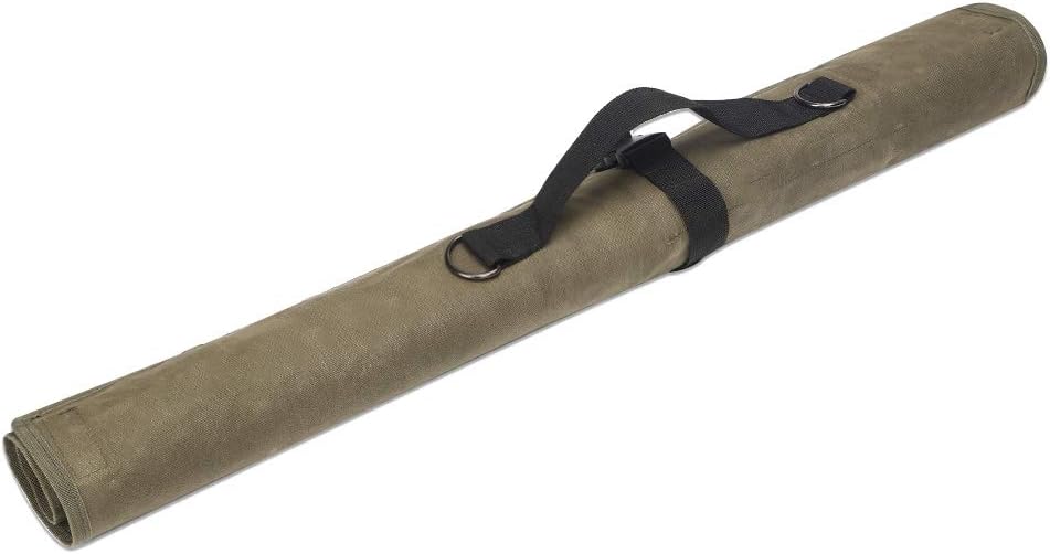 TUYU Chef's Knife Roll Bag 12OZ, Heavy Duty Waxed Canvas Chef Knife Roll with 9 Slots - Image 5