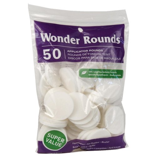 Wonder Rounds 50 Count Cosmetic Puff