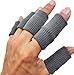 ASX Design 10pcs Sports Elastic Finger Sleeve Support Protector Gray Color