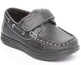 CoXist Boys Slip On Velcro Strap Deck Boat Shoe (Toddler/Little Kid/Big Kid)