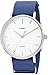Timex Unisex TW2P97700 Fairfield 41 Blue Nylon Slip-Thru Strap Watch