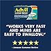 Advil Liqui-Gels Minis (160 Count) Pain Reliever/Fever Reducer Liquid Filled Capsule, Fast Pain Relief for Headaches, Back Pain, Muscle Pain, 200mg Ibuprofen, Easy to Swallow