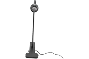 FTVOGUE Adjustable LED Table Lamp, Aluminum USB Desk Light with Clamp/Holder Gooseneck for Home Study Beauty Parlor, 3W High 