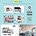 Tonton 8CH Full HD 1080P Security Camera System, Surveillance Video Recorder and (4) 2.0MP 1920TVL Waterproof Outdoor Indoor CCTV Bullet Camera with Face Detection and Perimeter Protection(NO HDD)