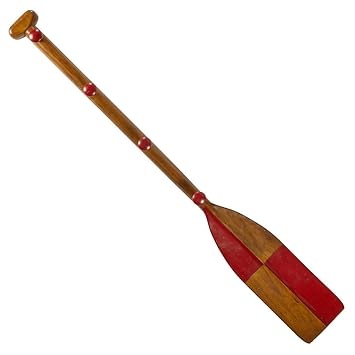 Amazon.com: Rojo Madera Oar Paddle Kids perchero 47 ...