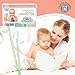 Brooklyn Bamboo Extremely Soft Organic, Bamboo Mattress Pad Protector, Hypoallergenic & Waterproof, Superior to Cotton, 52 x 28 Inches